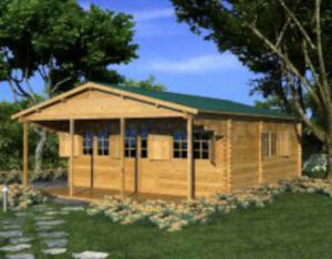 I bungalow in legno modello DET