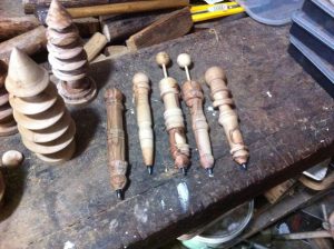 Penne in legno artigianali fatte a mano